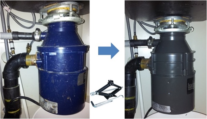 food disposer replacement